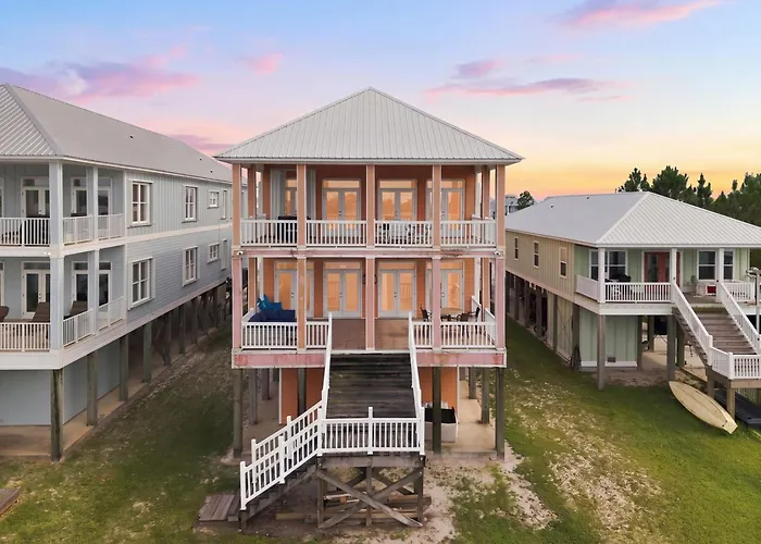 Eagles Nest Krusty Crab Sleeps 20 Bay View Dogs Ok Country house *