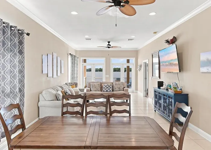 Country house Eagles Nest Krusty Crab Sleeps 20 Bay View Dogs Ok Gulf Shores
