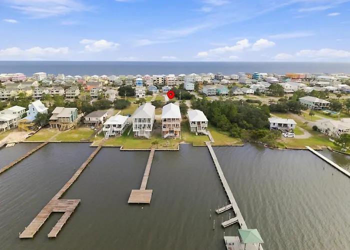 Eagles Nest Krusty Crab Sleeps 20 Bay View Dogs Ok * Gulf Shores
