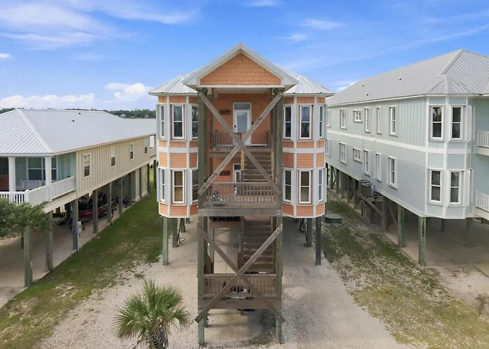 Eagles Nest Krusty Crab Sleeps 20 Bay View Dogs Ok Country house *