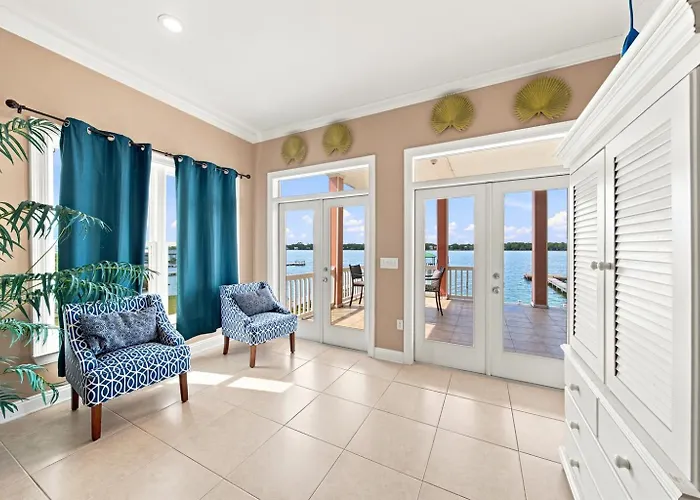 Eagles Nest Krusty Crab Sleeps 20 Bay View Dogs Ok Country house Gulf Shores